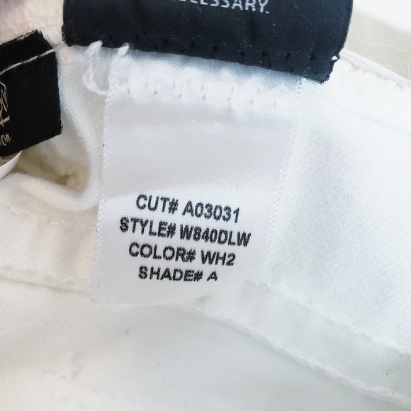 NWT Hudson Jeans Maternity Cargo Denim Skirt Off White Stretchy 27 - Picture 11 of 14